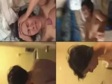 Crot Peju Banyak di Muka Mama Montok Sampai Belepotan